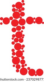t letter logo design element