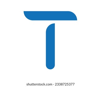 T letter logo design elements
