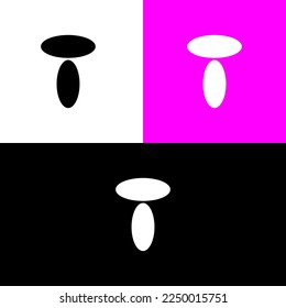 Diseño de logotipo de letra T con archivo vector premium