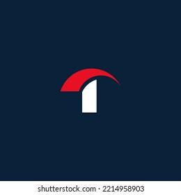 Elementos de plantilla de diseño de logotipo de letras T. Logo de la letra digital abstracta moderna. Ilustración vectorial.