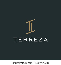 T letter logo design vector illustration.