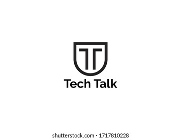 T Letter Logo Design And Vector Template