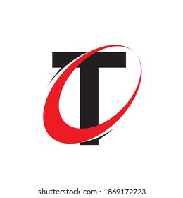 vector de diseño de logotipo de letras T