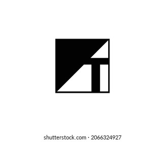 T letter logo design vector template