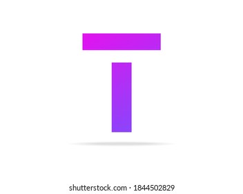 Diseño del icono del logotipo de la letra T. Para etiquetas de marca, diseño de elementos de plantilla, afiche creativo y más