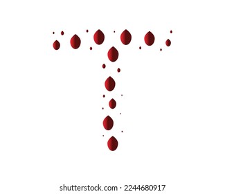 T letter logo icon vector template elements