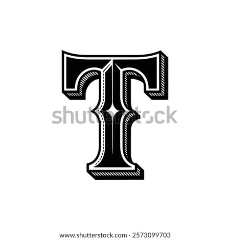 T letter logo icon vector illustration.