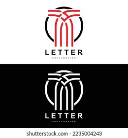 T Letter Logo, Modern Letter Style Vector, Design Suitable For Product Brands With T Letter