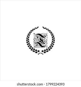 T letter logo monogram design on white background.T letter logo for fashion design