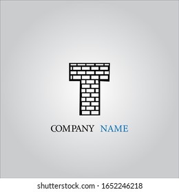T letter logo with nice white background.T letter icon.T letter design