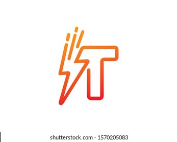 T Letter logo or symbol template design