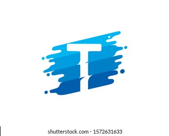 T Letter logo or symbol template