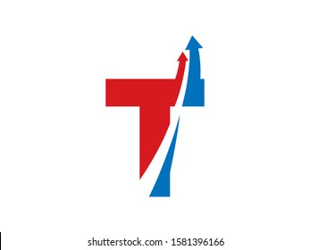 T Letter logo or symbol template design