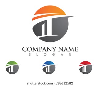 T Letter Logo Template