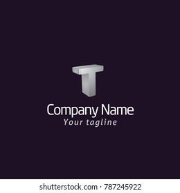T LETTER LOGO TEMPLATE