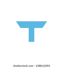 T letter logo template vector icon design