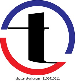 t letter logo vector