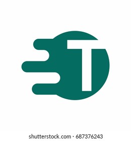 T letter logo vector