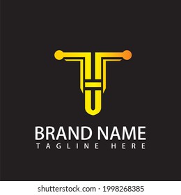 T Letter Logo Vector Art