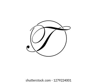 T Letter Logo Vector Design Template