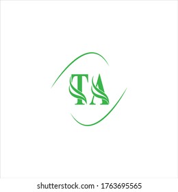 T A letter logo vector design