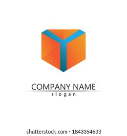 Letra T, diseño del alfabeto del vector del logotipo T e icono T