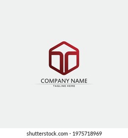 T letter, T logo vector font alphabet design and icon T logo for business and corporate