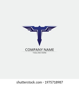 T letter, T logo vector font alphabet design and icon T logo for business and corporate