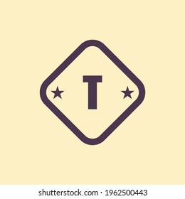 T Letter Logo Vector Illustration. Logo Initial Design Concept.