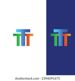 Letra T Logotipo Vector Profesional Resumen Símbolo de diseño de logotipo de monograma