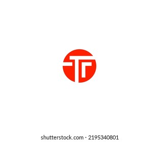T-Letter-Logo, Vektorvorlage Abstraktes Monogramm-Symbol
