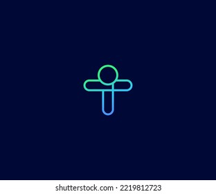 T Letter Logo Vector Template Abstract Monogram Symbol. Usable for Business sport, technology, fashion, digital And future creative logo
