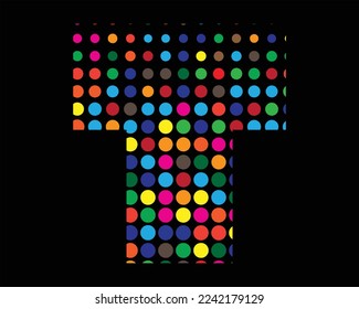 T letter logo vector template elements
