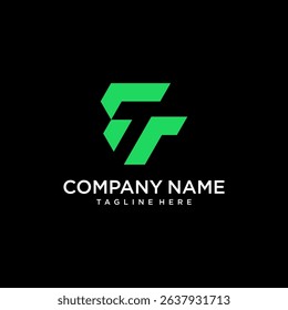 T letter logo vector. logo template