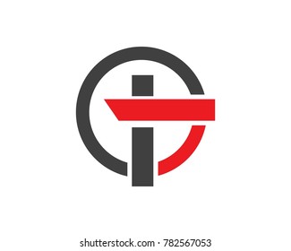 T I letter logos