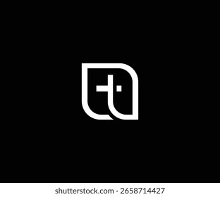 T-Buchstabe moderne Form sauberes Protokoll