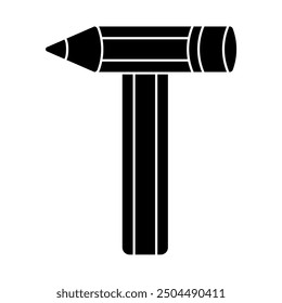 T letter pencil letter font