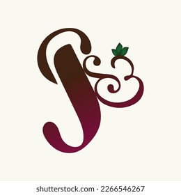 T letter unique design with B letter