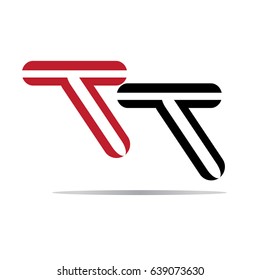 T letter - vector illustrator