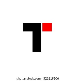 t letter vector logo