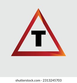 T logo Colorful Vector Design. Icon Concept. Abstract modern