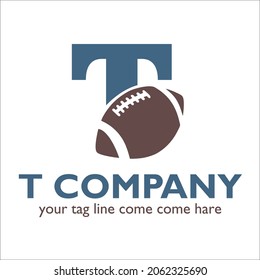 T logo design on Game and Recreational theme