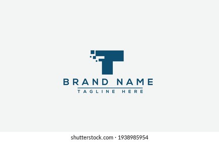 T Logo Design Template Vector Graphic Branding Element.