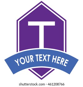 T logo design vector