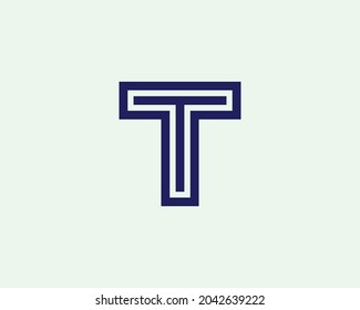 T logo design vector template