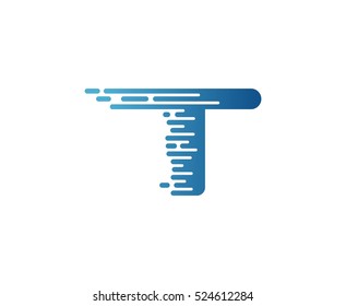 T logo letter