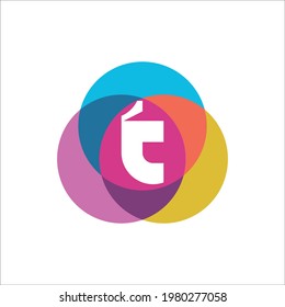 T Logo. T Letter Design Vector design template.
