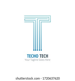 T logo. modern design. vector illustration