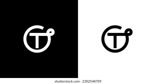 T Logo, T Monogram, Initial T Logo, Letter T Logo, Icon, Vector