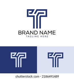 T Logo - Premium Logo - T Monogram - Initial Logo - Letter Logo